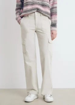 Mujer Brownie Spain Pantalones-Pantalon Pana Cargo