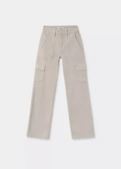 Mujer Brownie Spain Pantalones-Pantalon Pana Cargo