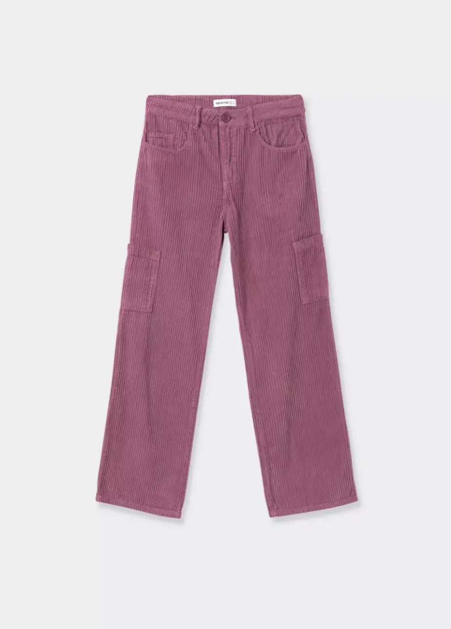 Mujer Brownie Spain Pantalones-Pantalon Pana Cinco Bolsillos