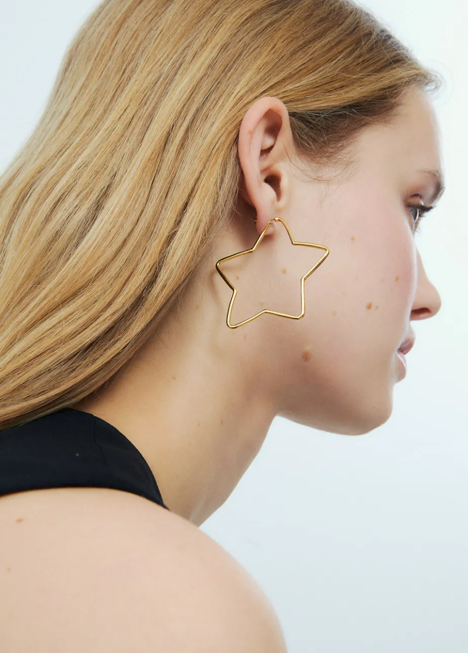 Mujer Brownie Spain Otros Accesorios-Pendiente Estrella Grande