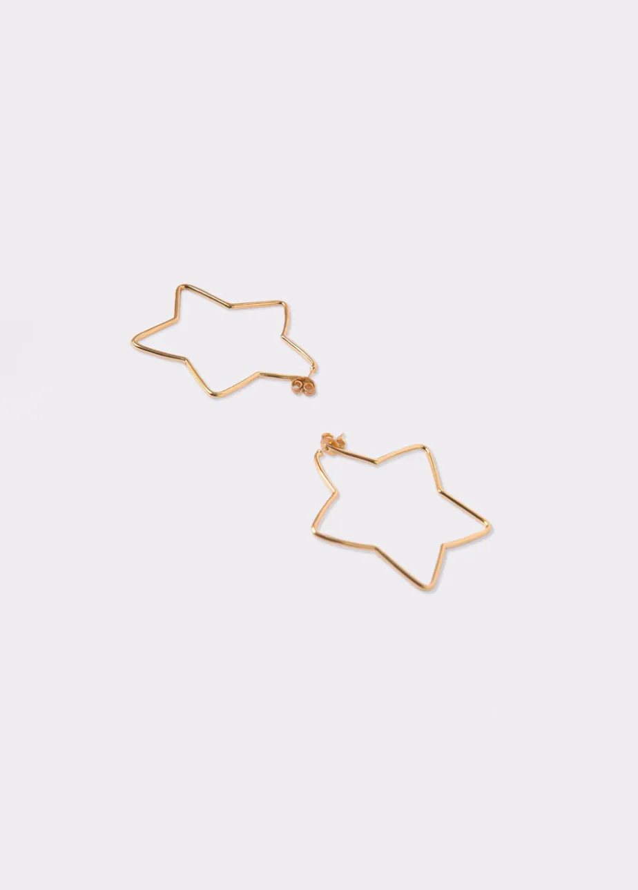 Mujer Brownie Spain Otros Accesorios-Pendiente Estrella Grande