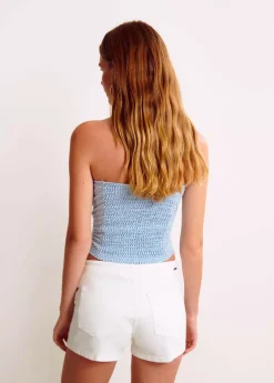 Mujer Brownie Spain Pantalones-Short Cuerdas Frontales