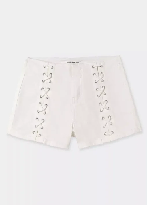 Mujer Brownie Spain Pantalones-Short Cuerdas Frontales