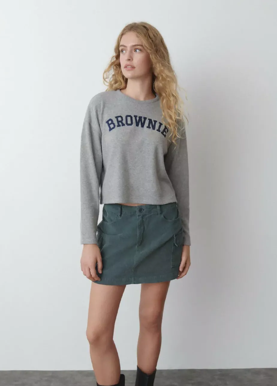 Mujer Brownie Spain Sudaderas-Sudadera Canale Brush Brownie