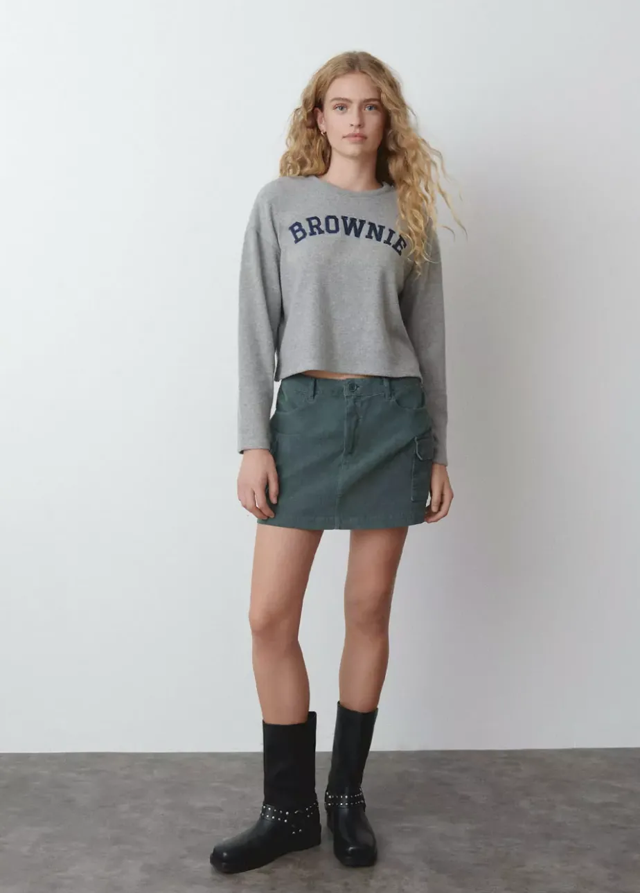 Mujer Brownie Spain Sudaderas-Sudadera Canale Brush Brownie