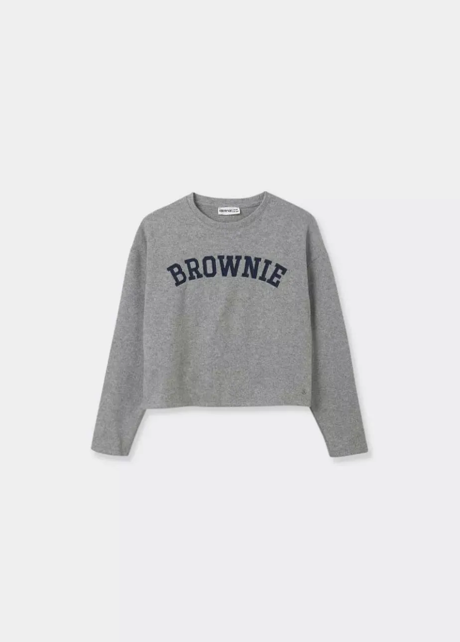 Mujer Brownie Spain Sudaderas-Sudadera Canale Brush Brownie