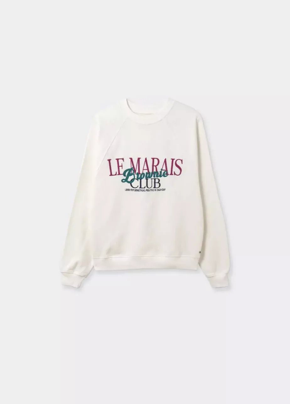 Mujer Brownie Spain Sudaderas-Sudadera Le Marais Brownie Club
