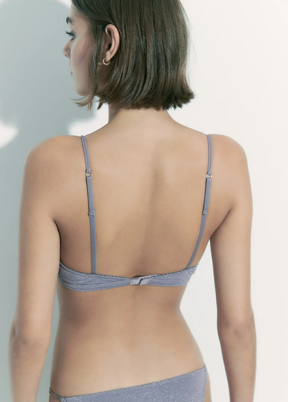 Mujer Brownie Spain Intimates-Sujetador Lurex