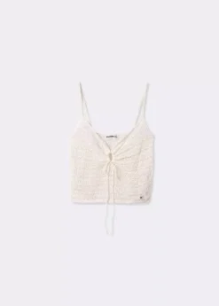 Mujer Brownie Spain Tops-Top Crochet Tirantes Nudo