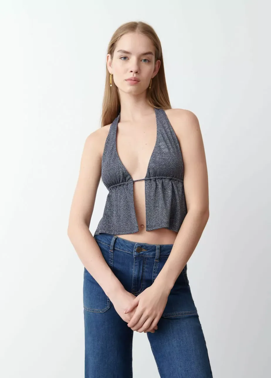 Mujer Brownie Spain Tops-Top Espalda Abierta