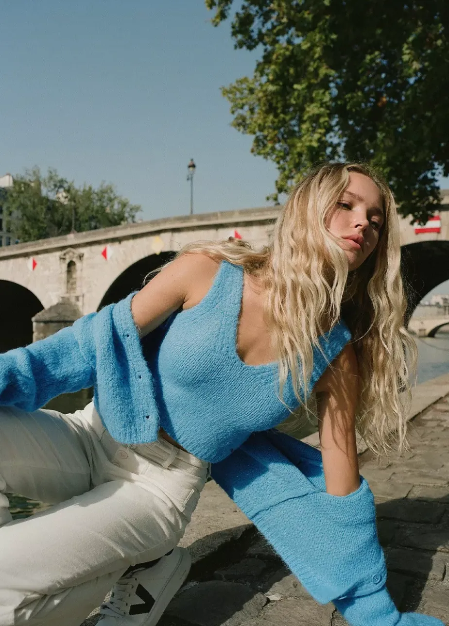 Mujer Brownie Spain Tops-Top Punto Bucle