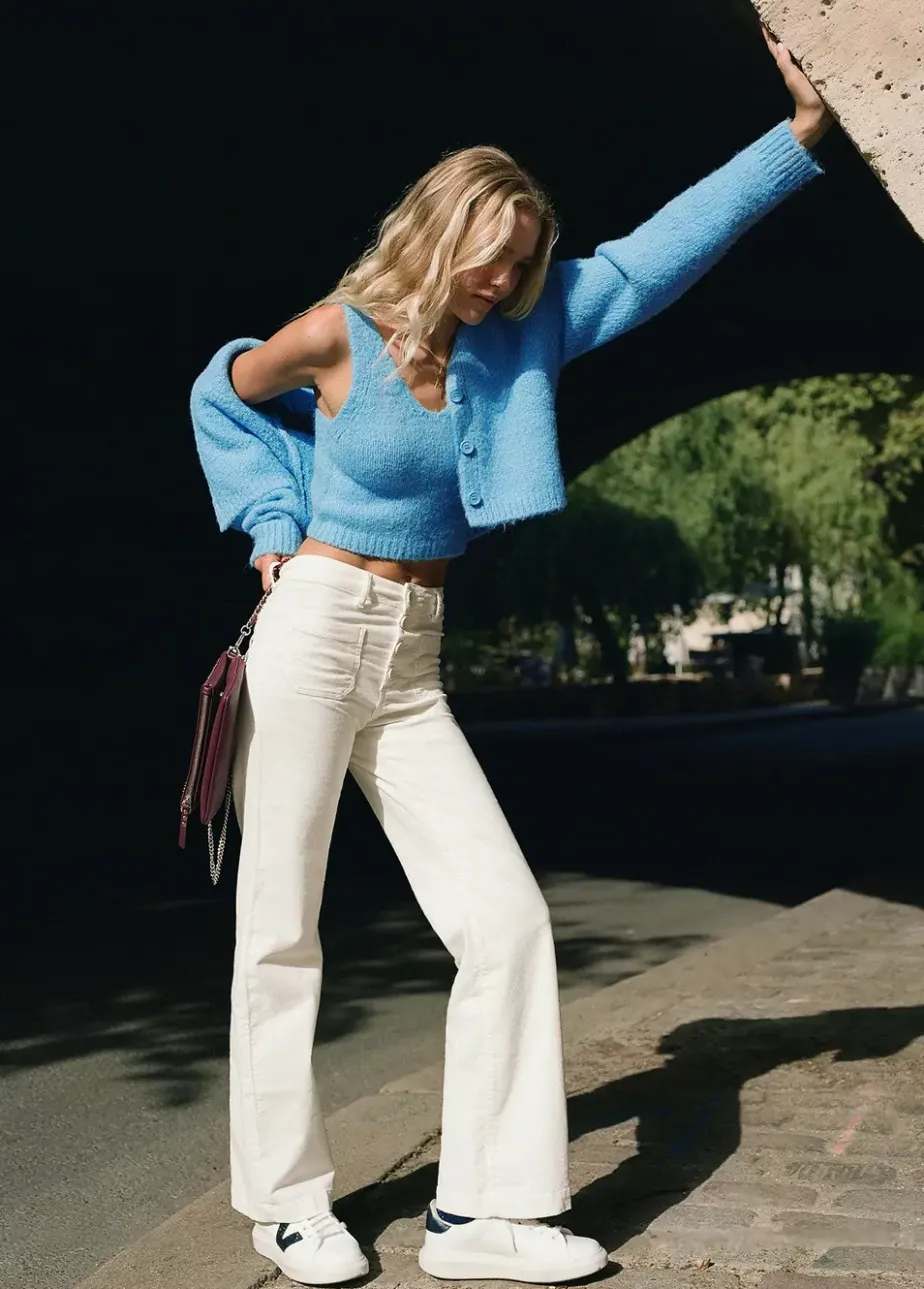 Mujer Brownie Spain Tops-Top Punto Bucle