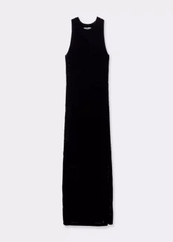 Mujer Brownie Spain Vestidos-Vestido Calado Largo