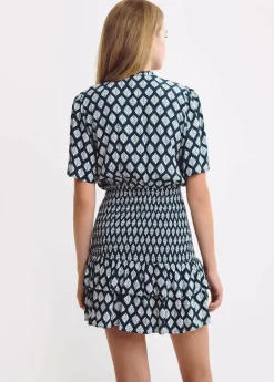 Mujer Brownie Spain Vestidos-Vestido Gomas Etnico Abalorios