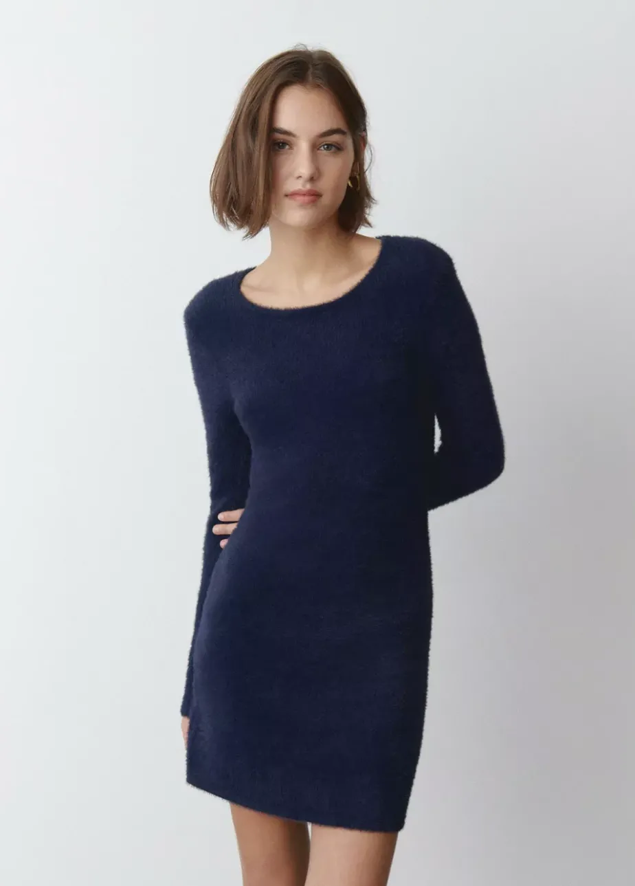 Mujer Brownie Spain Vestidos-Vestido Pelo Apertura Espalda