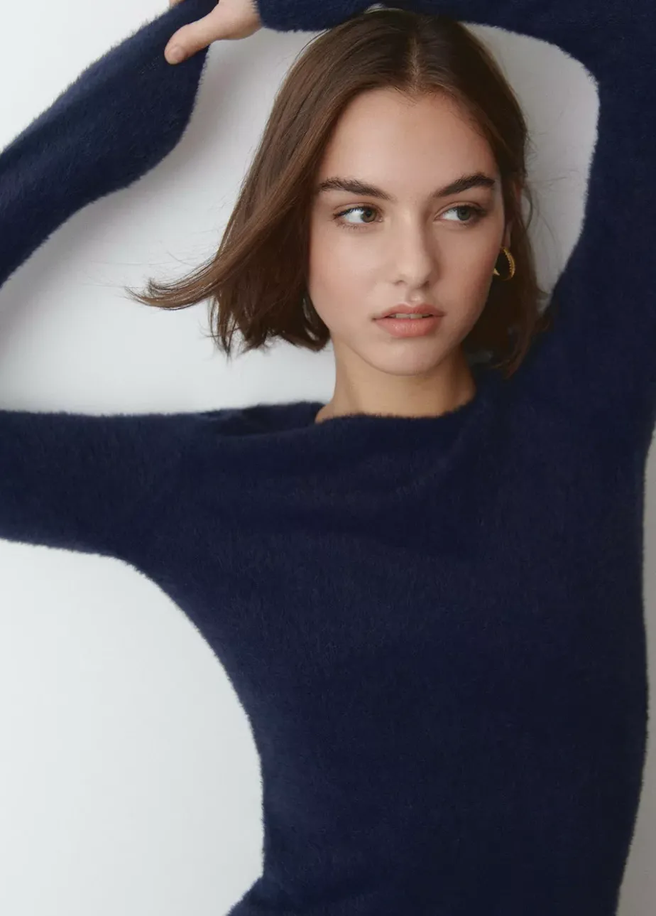 Mujer Brownie Spain Vestidos-Vestido Pelo Apertura Espalda