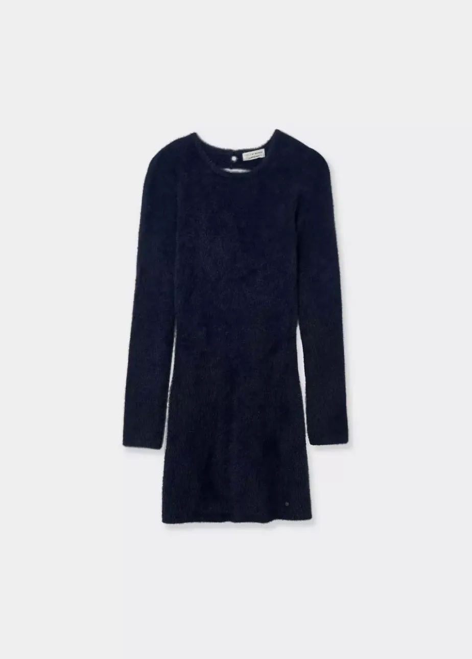 Mujer Brownie Spain Vestidos-Vestido Pelo Apertura Espalda